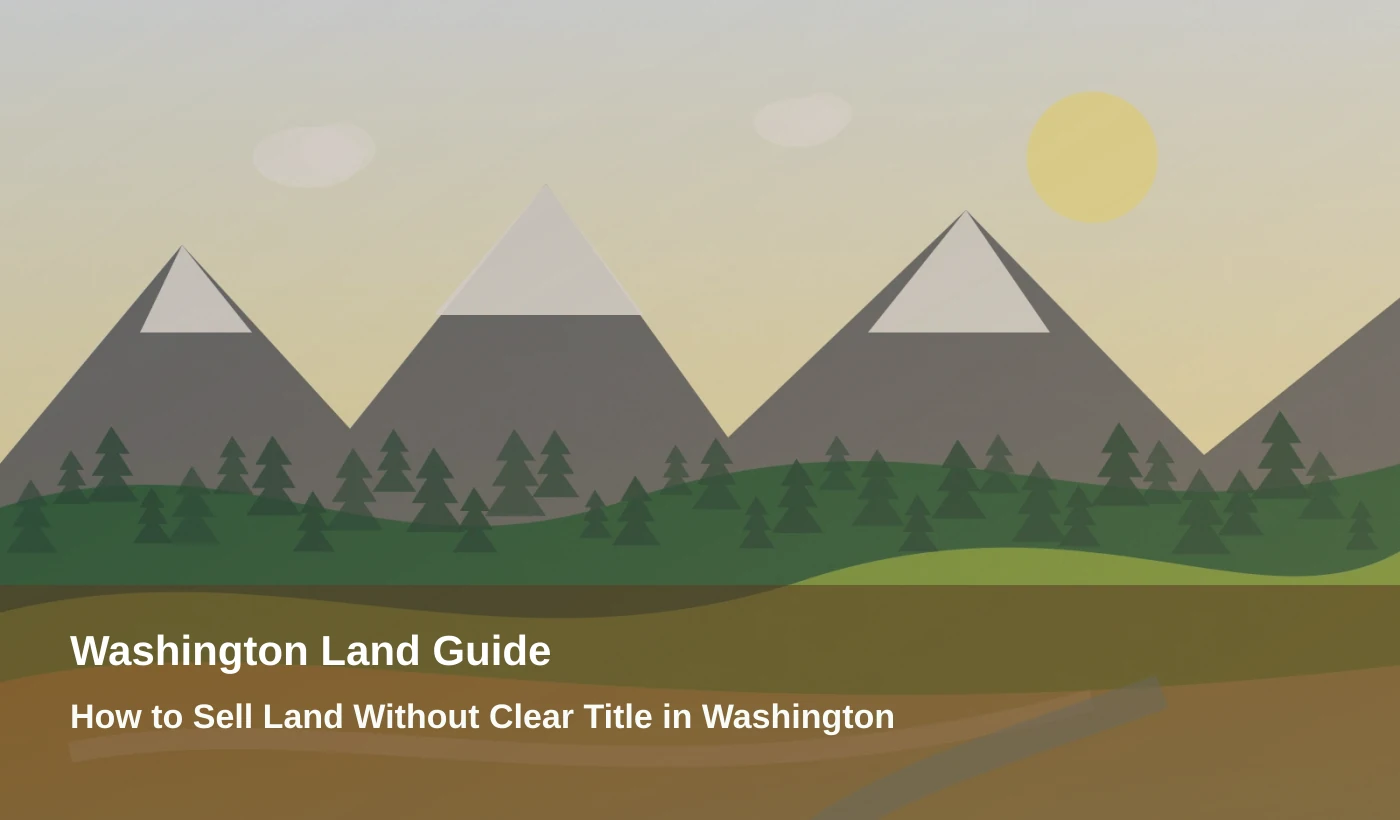How to Sell Land Without Clear Title in Washington