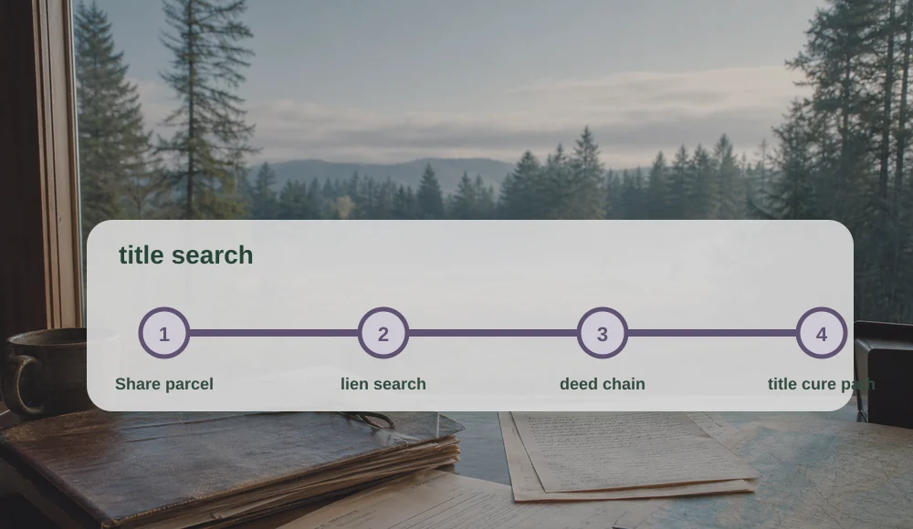 How to Sell Land Without Clear Title in Washington closing checklist