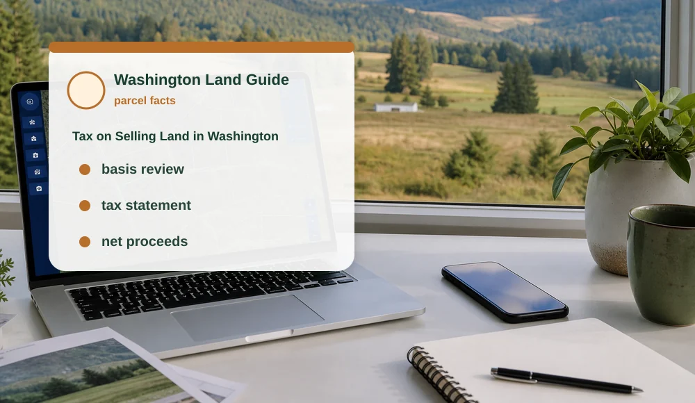 Tax on Selling Land in Washington land guide