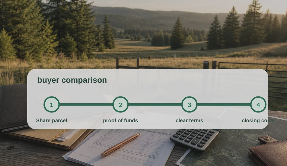 Washington Land Buyers: How to Find Cash Buyers for Your Land closing checklist