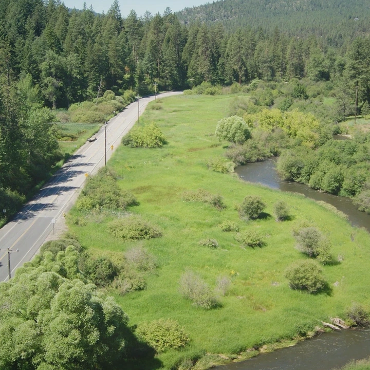 Lake area and mountain land in Whatcom County