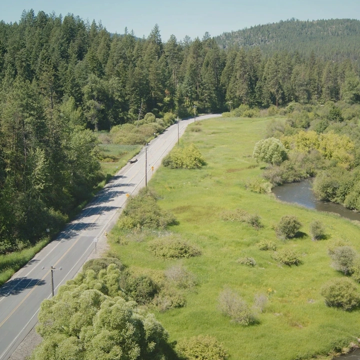 Wooded land in Spokane County